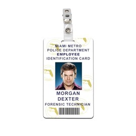 Dexter Forensic ID Badge PVC Movie Prop
