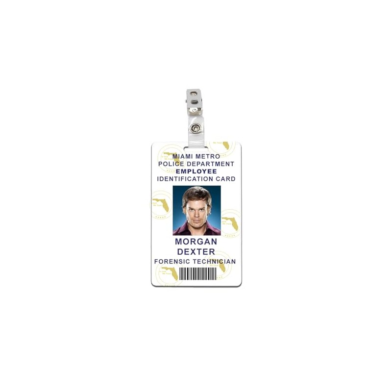 Dexter Forensic ID Badge PVC Movie Prop