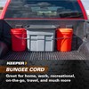 Keeper - 48” Bungee Cord With SST Hooks, 4 Pack