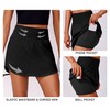 PINSPARK Golf Skirts for Women Elastic Waist Tennis Skirt Lightweight