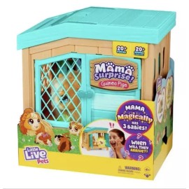 Little Live Pets Mama Surprise Soft and Her 3 Surprise Babies Ages 4+ Christmas