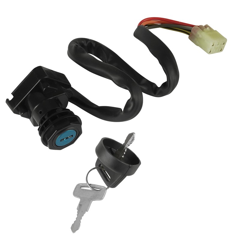 Caltric Ignition Key Switch Compatible with Suzuki Ltf400 Ltf400F Ltf400