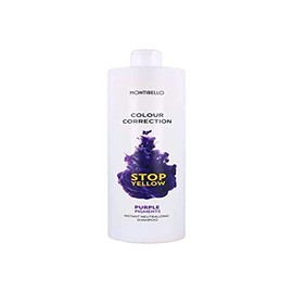 Montibello Color Correction Stop Yellow Shampoo 1000 ml (Neutraliser + Pigment Lilac)
