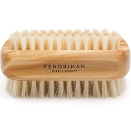 Genuine Boar Bristle Nail Brush with Real Olive Wood Handle MADE IN GERMANY