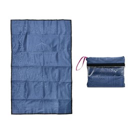 Anlising Muslim Prayer Mat, Muslim Foldable Prayer Mat, Portable Prayer Mat, Islamic Pocket Prayer Rug, Portable Foldable Prayer Rug, Ramadan Mini Prayer Rug, Pocket Prayer Mat(Dark Blue)