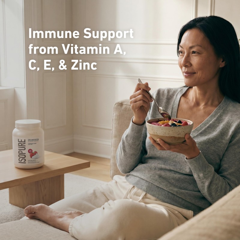 Isopure Zero Carb 100% Pure Whey Isolate Protein Powder, Gluten