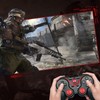 X3ワイヤレスゲーミングコントローラーAndroid用IOS携帯電話TVコンピューターCP VR、デュアル振動有線BTゲームリモートゲームパッドジョイスティック内蔵400mAh充電式バッテリー