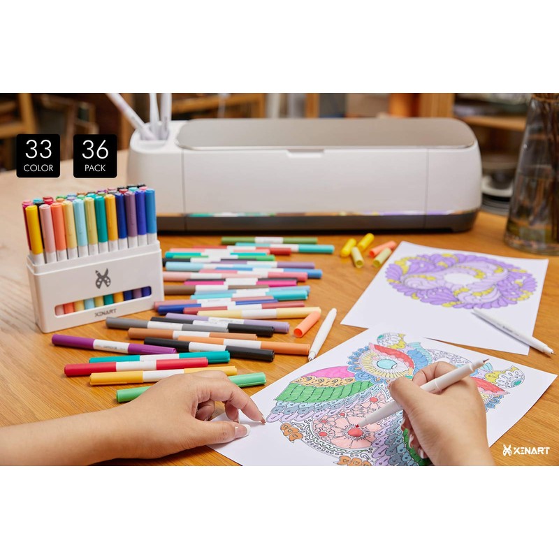 XINART Pens For Cricut Maker 3,Maker,Explore 3,Air 2, Dual Tips