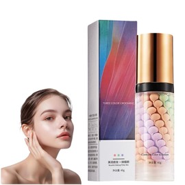 One Step Color Corrector Face Primer,Sunscreen Isolation Cream,Long Lasting Oil-Control Foundation Skin Primer,Make Up Base,Artless Glow Base,Colour Correcting Moisturiser,Waterproof & Long Lasting