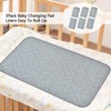 Yaopelky 3 Pack Washable Reusable Waterproof Changing Mat Longer Changing
