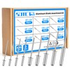 SDTC Tech 400pcs Sliver Pop Rivets Assortment Kit, 9 Sizes