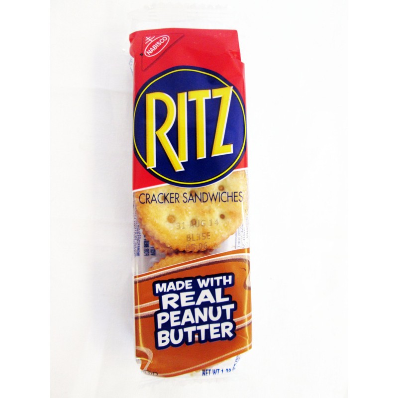 Ritz Cracker Sandwiches Made with Real Peanut Butter: 16 Packs