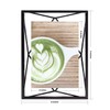 Umbra Prisma Picture Frame, 4x6 Metal Photo Display for Desk