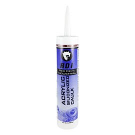 Red Devil 08464I RD Pro Construction Grade Siliconized Acrylic Sealant, 10.1 oz, Brown