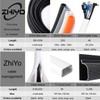 ZhiYo 20FT 1/4” Wire Loom Split Tubing Auto Wire Conduit