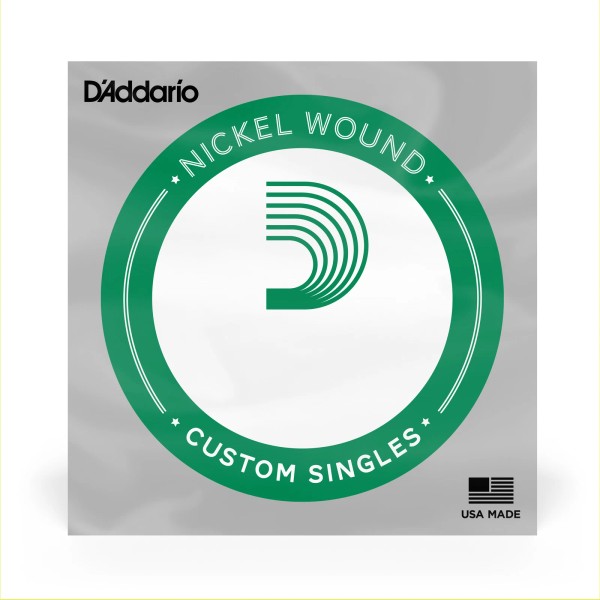 D'Addario XLB130T Nickel Wound Bass Guitar Single String, Long .130,