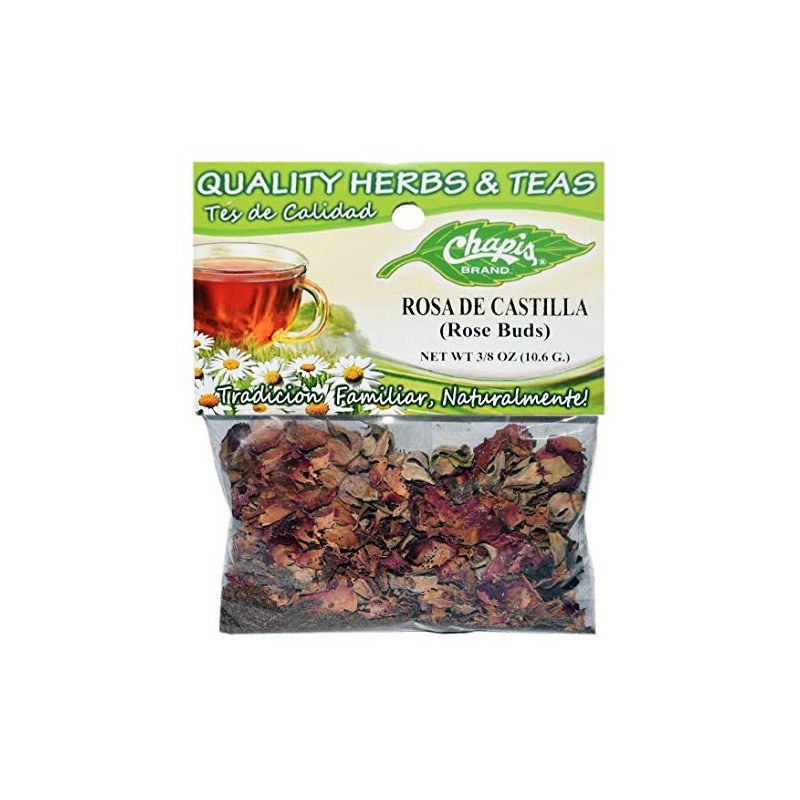 6 PIECES ROSA DE CASTILLA NATURAL HERBS HIERBAS Net Wt.