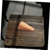 TEHAUX 6 pcs Textured Wooden Panels for DIY Crafts Durable