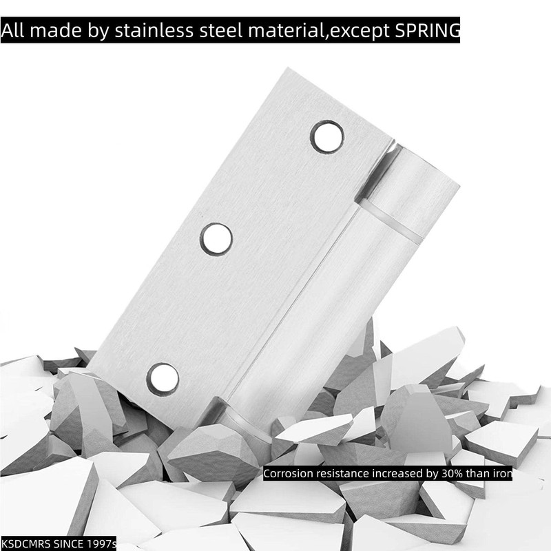3.5" Self Closing Stainless Steel Hinges,3-1/2 inch x 3 1/2