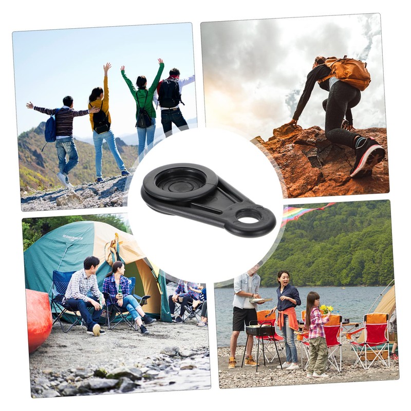 Operitacx 20Pcs Tarp Grabbers Lightweight Tent Clips for Outdoor Camping