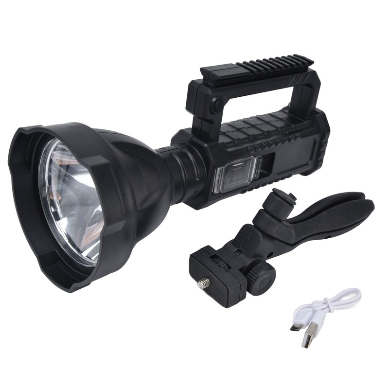 P50 LED Searchlight Smart Power Display Super Bright Handheld Spotlights
