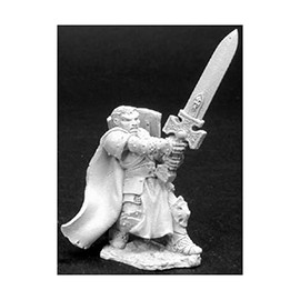 Reaper Miniatures Stern Kestrelmann, Paladin #02758 Dark Heaven Unpainted Metal