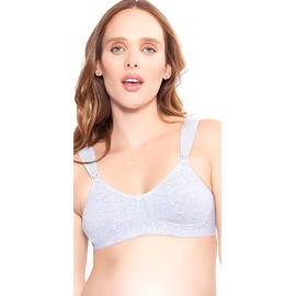 9 MONTHS 3810 Everyday Comfort Bra de Lactancia sin Arcos con Tirantes Acojinados (Gris, 38B)