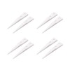 sourcing map 4 Pairs Ceramic Tweezers DIY Tool Ceramic Tip