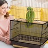 Daoeny Large Bird Cage Cover, Bird Cage Seed Catcher, Adjustable