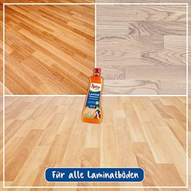 Poliboy - Laminat Renovierer - Sofort Versiegelung - lang anhaltenden Glanz und Schutz - Bodenreinigung - 5er Pack - 5x500ml (2,5 Liter) - Made in Germany