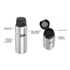 Thermos Stainless King Vacuum Insulated Bottle, 710ml, Midnight Blue, SK4000MBAUS