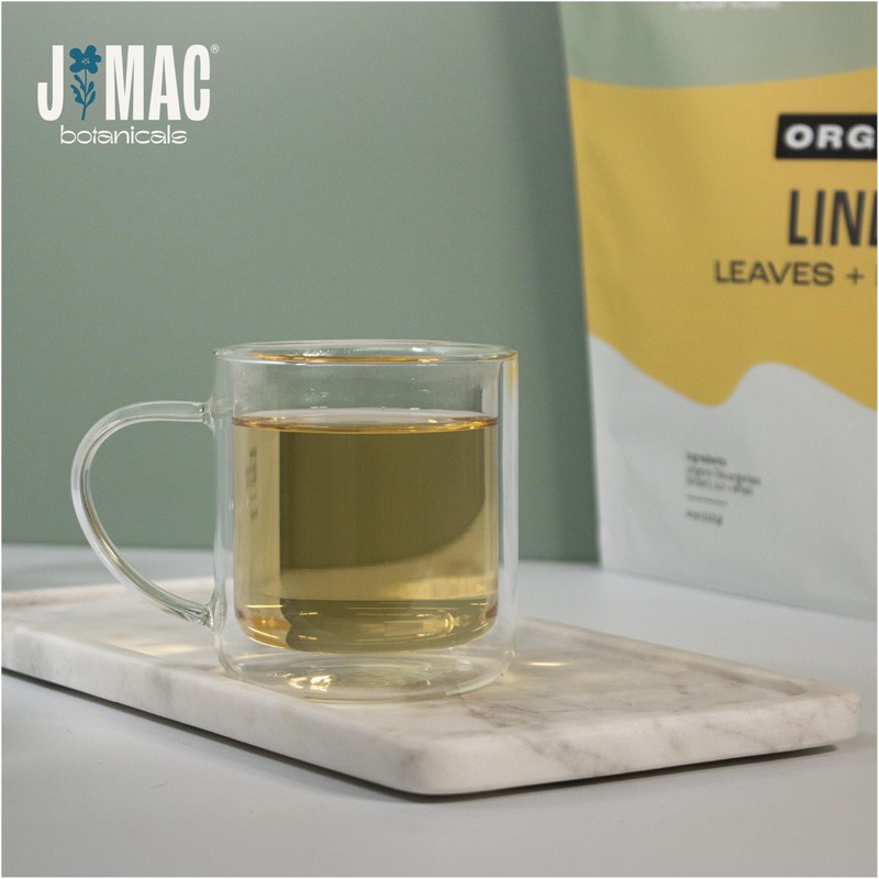 J Mac Botanicals, Organic Linden Leaf and Flower, Whole Leaves