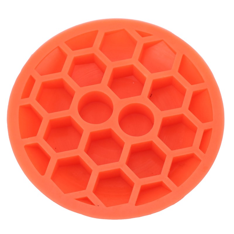 2Pcs Golf Force Pads Orange Rubber Reusable Skill Improvement Enhanced
