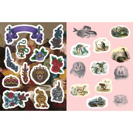 Oddities & Curiosities Sticker, Color & Activity Book: Over 200 Unique Stickers