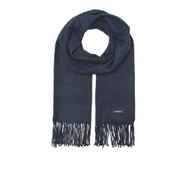 Jack & Jones NOS Men's Jacsolid Woven Scarf Noos, Blue (Navy Blazer), One size