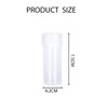 MZOYOURO 50Pcs 5 ml Plastic Sample Bottles, Small Vial Storage