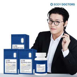 Body Doctors Bovine Cartilage Chondroitin 1200 Conlate + MBP 3 Boxes (3-Month Supply) / 바디닥터스 소 연골 콘드로이친 1200 콘레이티+MBP 3박스(3개월분)