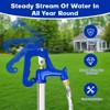 3.25FT Frost Proof Yard Hydrant,Freezeless Frost Free Outdoor Water Hydrant,3/4"