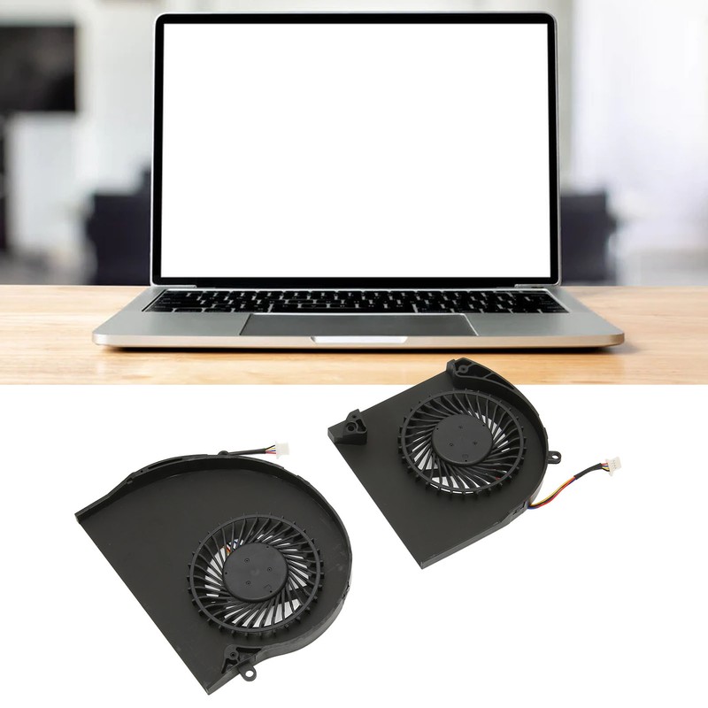 Laptop Cooling Fan Good Heat Dissipation 4 Pin Power Connector