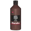 Marabu 120175040 - Acrylcolor, 500 ml Marrone Medio,
