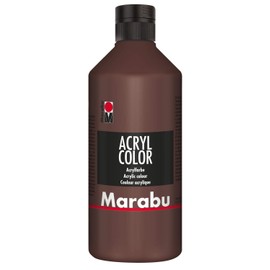 Marabu 120175040 - Acrylcolor, 500 ml Marrone Medio,