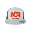 Interesting Trucker Classic Snapback Trucker Baseball Hat Grey/Black