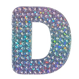 StickerBeans® Alphabets Letter D (2" x 2", Pack of 1) Cut to Shape, Adhesive Back - Kids Teens Adults
