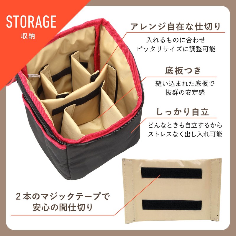 sotoego Spice Box for Camping, Condiment Container (Lid Back Pocket,