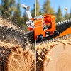 10 pcs Portable Chainsaw Chain Sharpening Jig – Hand-Crank Manual