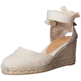 Castañer Women's Espadrilles, Ivory Ivory 203, 8