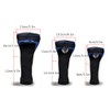 3pcs Golf Head Covers Driver Fairway Woods Headcovers Golf Accessories