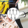 Abeillo 5 Pack 5/32 Allen Wrench Standard Hex Dogging Key