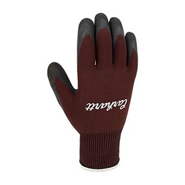 Carhartt Women's Touch Sensitive Nitrile Glove, Deep Wine, Small
