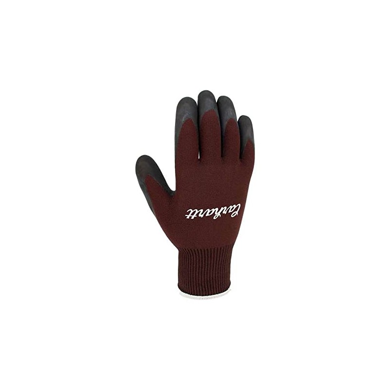 Carhartt Women's Touch Sensitive Nitrile Glove, Deep Wine, Small